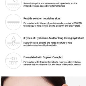 Hyaluron Cica Peptide 9 Ampoule Eye Patch 60pcs - Image 3