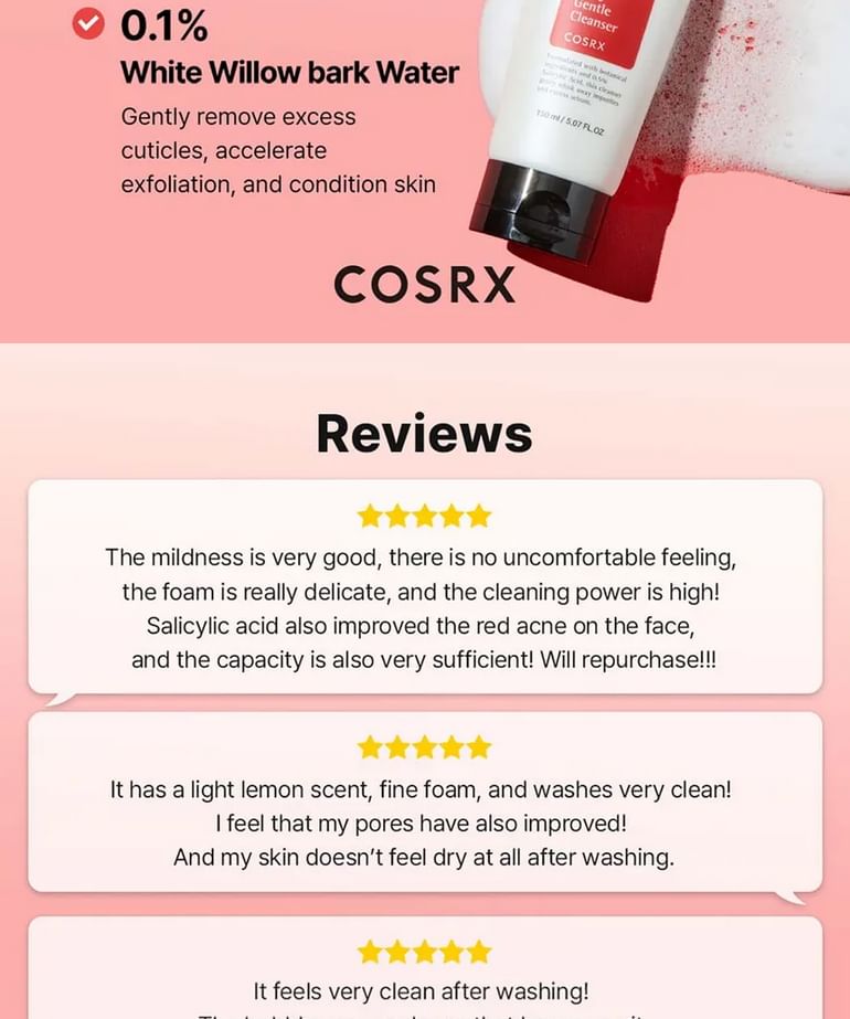 Salicylic Acid Daily Gentle Cleanser