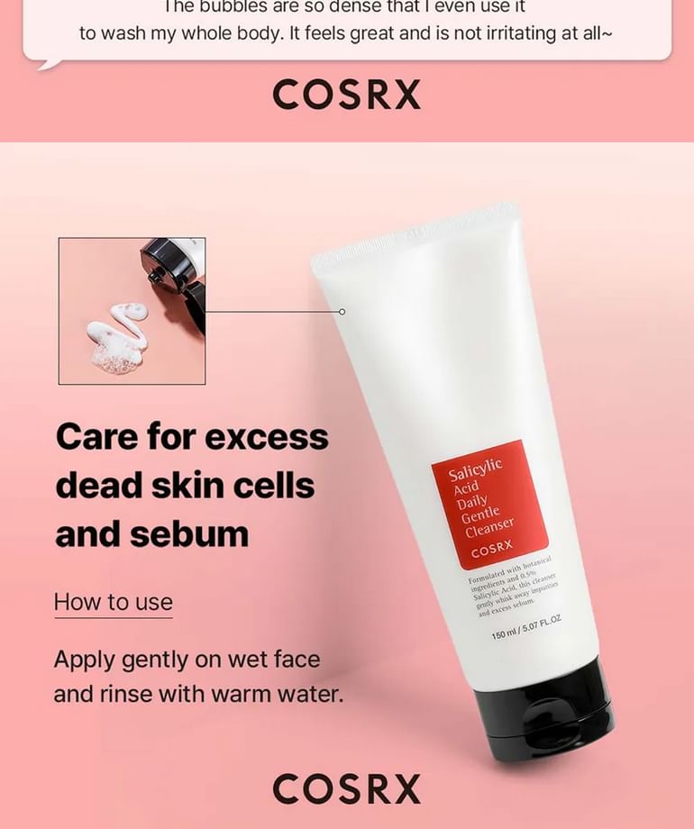 Salicylic Acid Daily Gentle Cleanser