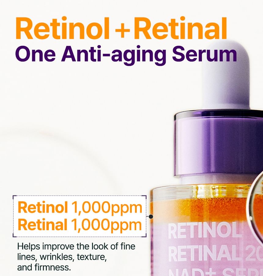 Retinol Retinal 2000 NAD+ Serum