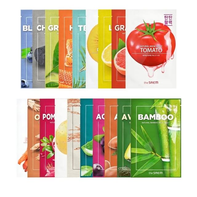Natural Mask Sheet - 25 Types
