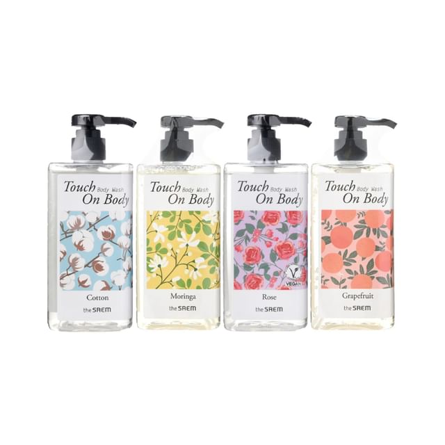 Touch On Body Body Wash - 4 Types